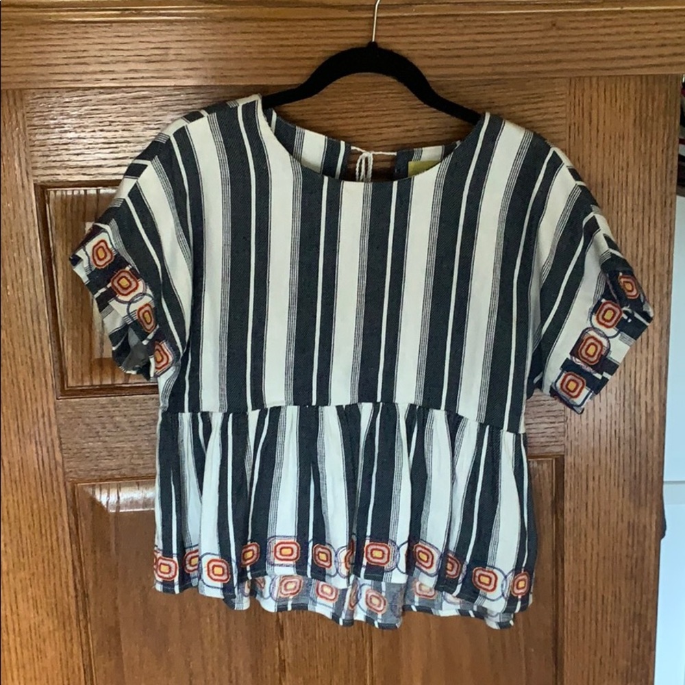 Anthropologie Maeve brand top